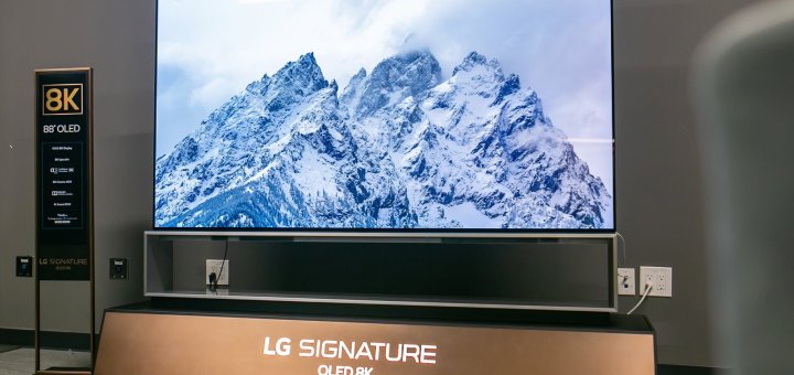 LG, 34 Bin Dolarlık Dünyanın En Büyük 8K OLED Televizyonunu Tanıttı!