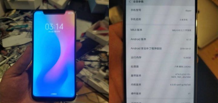 Xiaomi Mi 7 Canlı Olarak Görüntülendi